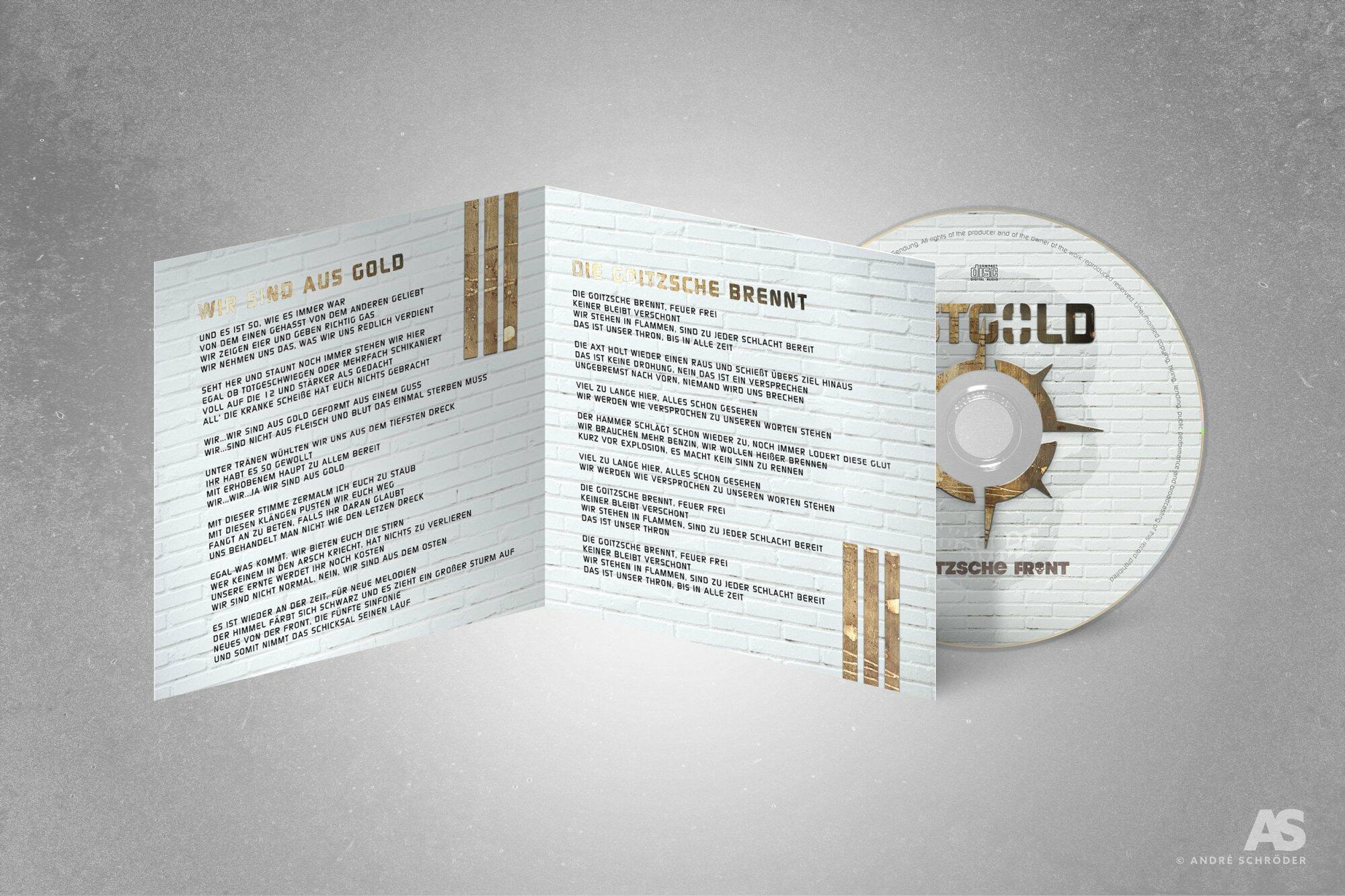 Goitzsche Front - Ostgold CD Booklet